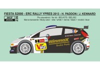Reji Model JM236 Ford Fiesta S2000 ERC Rallye Ypres 2013 1/24