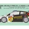 Reji Model JM236 Ford Fiesta S2000 ERC Rallye Ypres 2013 1/24