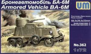 UniModel UMM-72362 Armored Vehicle BA–6M 1/72