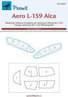 Peewit M144017 1/144 Canopy mask Aero L-159 Alca (MINIW.)