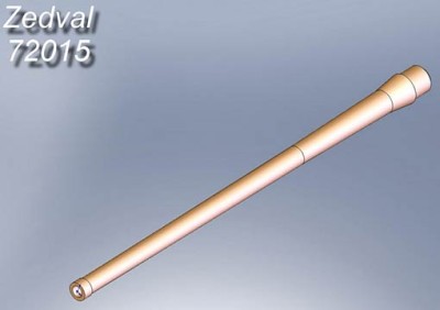 Zedval 72015 100 мм ствол Д-10 для Су-100 1/72