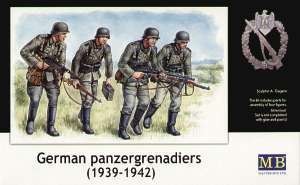 Master Box 03513 Немецкие панцергренадеры, 1939-1942 1/35