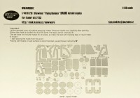 New Ware NWA-M0097 Mask H-21C Shawnee BASIC (ITALERI 2733) 1/48