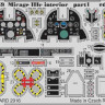 Eduard 32859 Mirage IIIc interior1/32