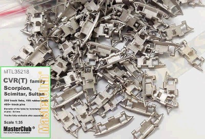 Master Club MTL-35218 Траки для CVR(T) Family,Scorpion/Scimitar/СУltan 1/35
