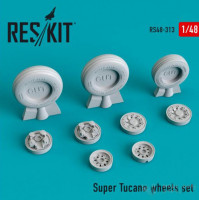 Reskit RS48-0313 Super Tucano wheels set Hobby Boss 1/48