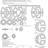 New Ware NWA-M0773 1/48 Mask S-3A/B Viking, ES-3A Shadow EXPERT (AMT)