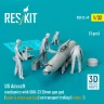 Reskit F32049 US Aircraft mechanics w/ SUU-23 20mm (3 fig.) 1/32