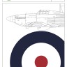 Art Scale 200-D32041 Hawker Hurricane Mk.I, Mk.II - stencils 1/32