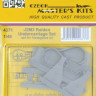 CMK 4371 J2M3 Raiden Undercarriage Set (HAS) 1/48