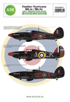 Art Scale 200-D48047 Hawker Hurricane Mk.IA / Mk.IIC part 3 Royal Air Force service 1/48