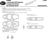 New Ware NWA-M0580 1/72 Mask F/A-18F Super Hornet EXPERT (HAS E18)