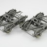 Border Model BT-044 Немецкая 88-мм пушка Flak 36 на железнодорожной платформе 1/35