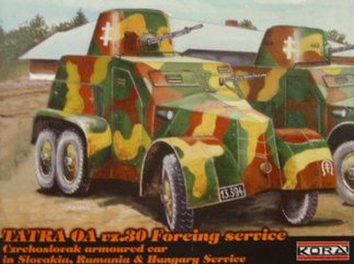 Kora Model A3516 TATRA OA vz.30 (in Slovakia,Romania,Hungary) 1/35