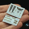 Quinta studio QD48530 Me P.1101 (RS models) 3D Декаль интерьера кабины 1/48