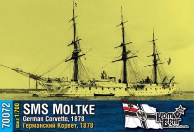 Combrig 70072 German Moltke Corvette, 1878 1/700