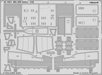 Eduard 321021 SET MC.205 Veltro (ITAL) 1/32