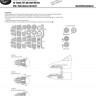 New Ware NWA-M0793 1/72 Mask Su-25 ADVANCED (ZVE 7227 / ITAL 089)