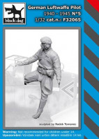 Black Dog F32065 German Luftwafe pilot 1940-45 No.5 (1 fig.) 1/32