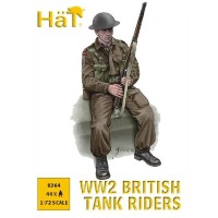 HAT 8264 British Infantry tank riders (WWII) 1/72