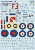 Print Scale 48256 Hawker Hurricane Aces in the Mediterranean & Africa. Part 4 1/48