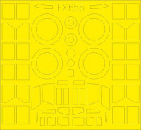 Eduard EX655 Mask 1/48 Ju 52 (REV)