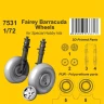 CMK SP7531 Fairey Barracuda wheels (SP.HOBBY) 1/72