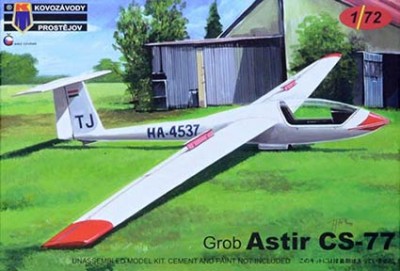 Kovozavody Prostejov 72131 Grob Astir CS-77 (4x camo) 1/72