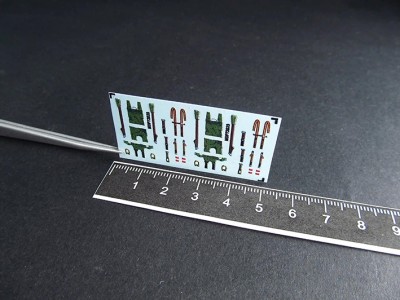 Metallic Details P72023 F/A-18 Hornet T-45 Seat belts (3D-Printed) 1/72