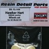 Kora Model DS72105 Hawker Hart British - Wheels set (AZ) 1/72