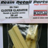 Kora Model DS7261 Gl.Gladiator Finnish&Swedish service Ski set 1/72