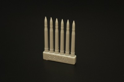 Hauler 72152 8,8cm KwK 43/2 L/71 ammo (resin) 1/72