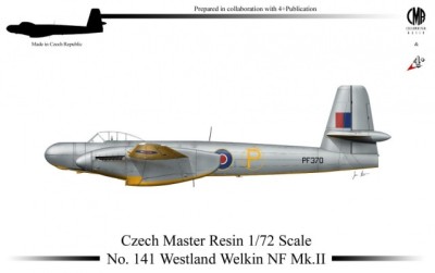 CZECHMASTER CMR-72141 1/72 Westland Welkin NF II