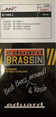 Eduard 634031 BRASSIN Bf 109G-2 Lookplus (REV) 1/32