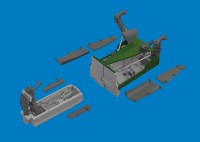 Eduard 6481165 BRASSIN Jaguar wheel bays&undercar.legs (AIR) 1/48