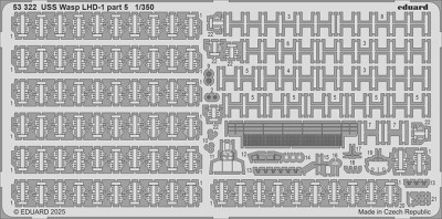 Eduard 53322 USS Wasp LHD-1 part 5 (TRUMP) 1/350