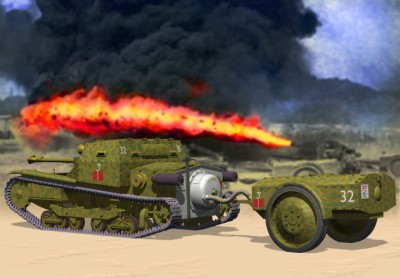 Bronco CB35008 SV 3/35 Lanciaflamme Tankette 1/35