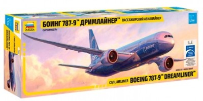 Звезда 7021 Боинг 787-9 «Дримлайнер» 1/144