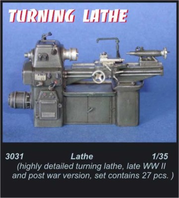 CMK 3031 Turning lathe 1/35