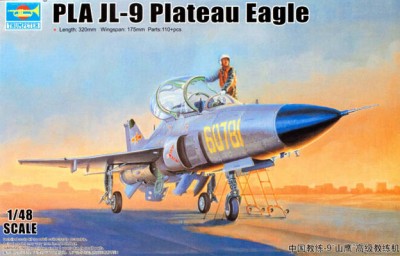 Trumpeter 02879 China Air Force JL-9 Jet Trainer 1/48
