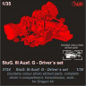 CMK 3134 StuG III Ausf. G - Drivers set for Drag. 1/35