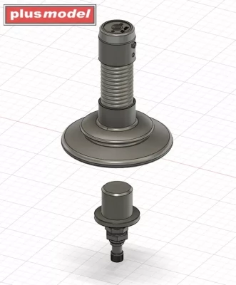 Plusmodel DP3033 US antennas II (3D Print) 1/35