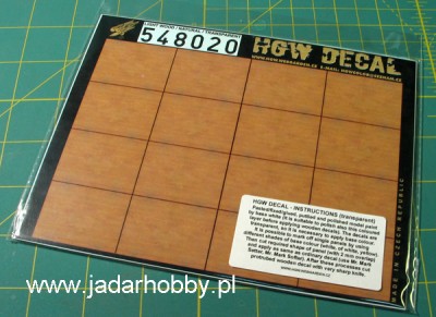 HGW 548020 Light Wood / Natural / Transparent декаль 1/48