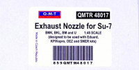 Q-M-T QMT-R48017 1/48 Exhaust nozzle for Su-7 BMK,BKL.BM and U