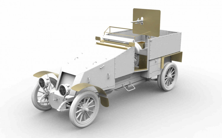 Copper State Models A35-007 French AC Model 1914 (ED) PhotoEtch Set 1/35