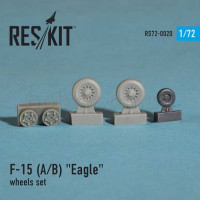 ResKit RS72-0020 F-15 (A/B) "Eagle" wheels set 1/72