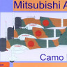 Lf Model P7222 Mitsubishi A5M1 Claude Camo Bird (3x camo) 1/72