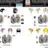 HAD 481009 F-4 Phantom II Helmet & dress sewing markings 1/48
