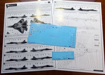 Begemot Decals 72-065 Декаль Сухой T-50 ПАК-ФА 1/72