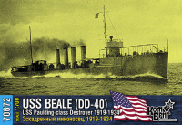 Combrig 70672 USS Paulding-class DD-40 Beale, 1912-1919 1/700